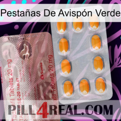 Pestañas De Avispón Verde new13